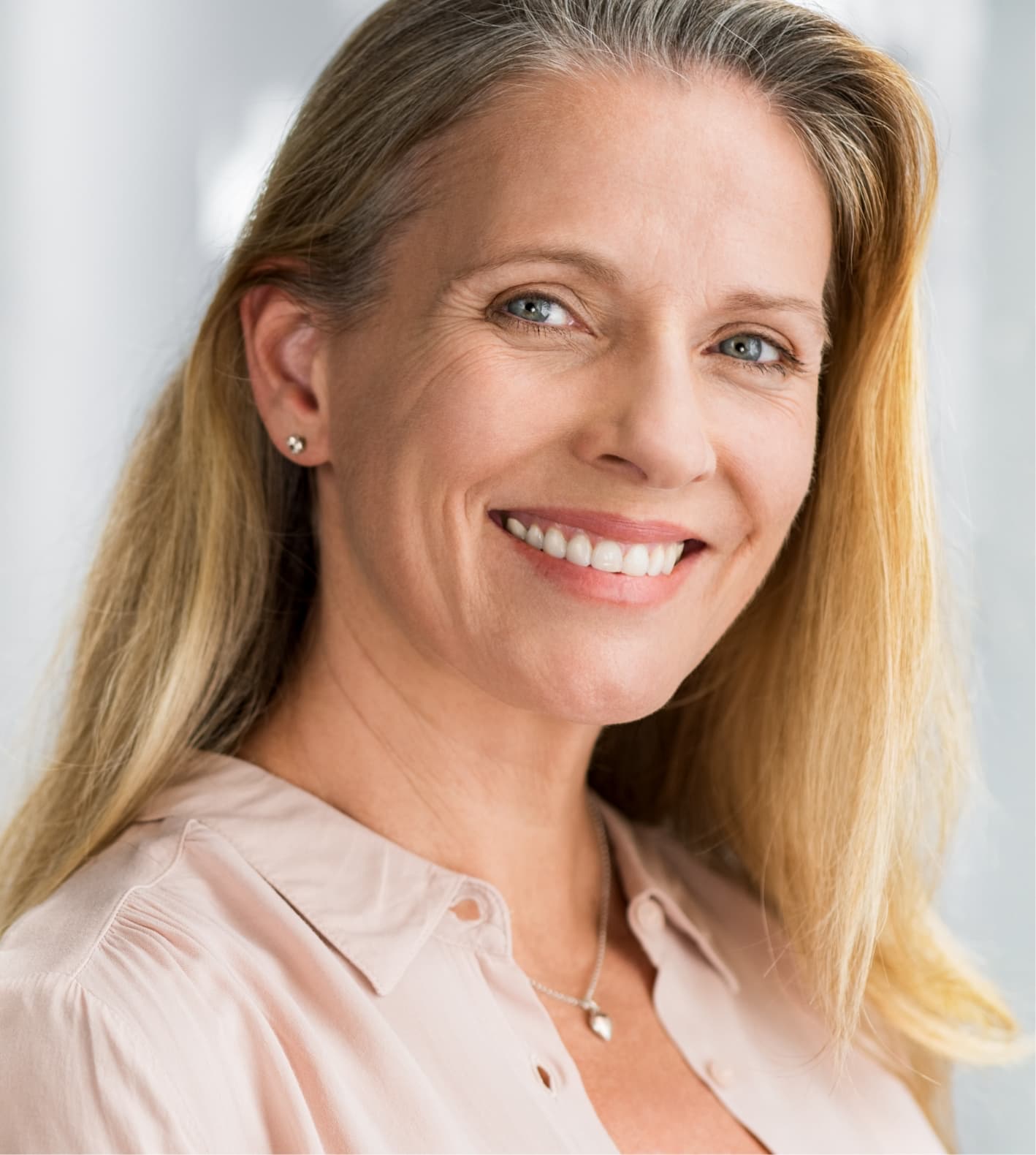 beautiful woman in her 50s