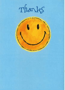 thank you card