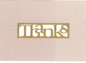 thank you card